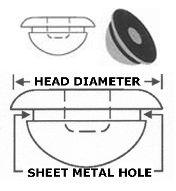 Rubber Parts - Body / Sheet Metal Plugs
