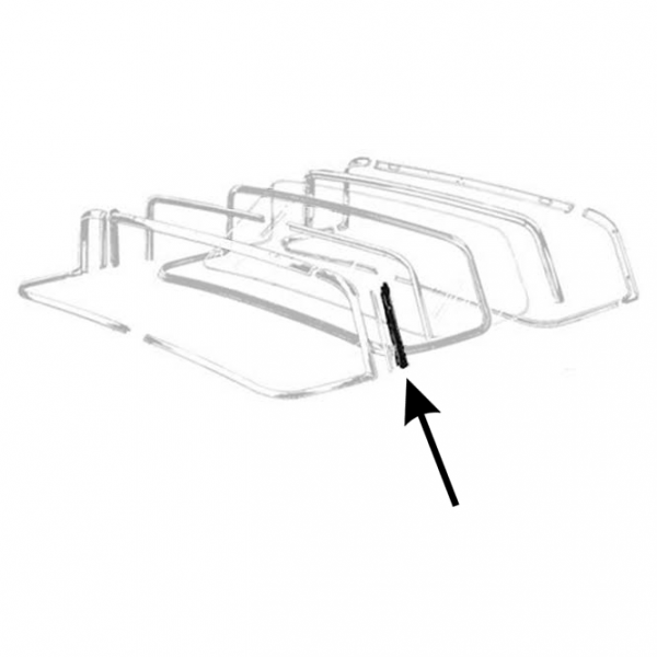 Rubber The Right Way - Windshield Pillar Seal