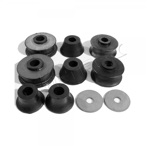 Rubber The Right Way - Body Mounting Pad Kit