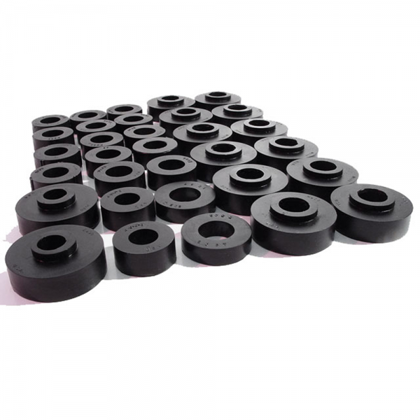Rubber The Right Way - Body To Frame Mounting Kit - 32 Piece