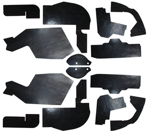 Rubber The Right Way - Splash Apron / A Arm Dust Shield Kit