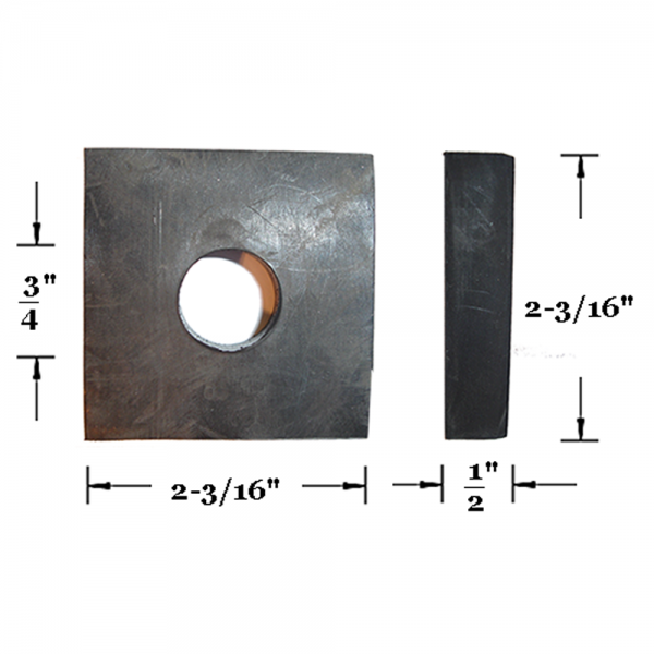 Rubber The Right Way - Body Mounting Pad