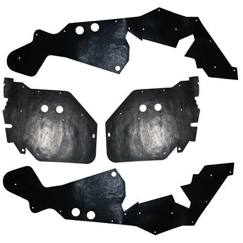 Rubber The Right Way - Splash Apron / A Arm Dust Shield Kit