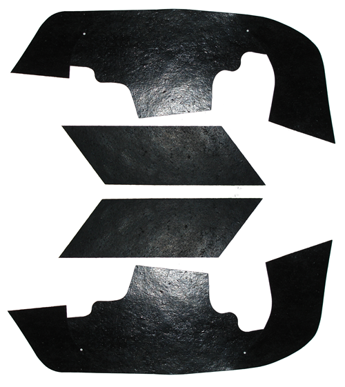 Rubber The Right Way - A Arm & Frame Dust Shield Kit