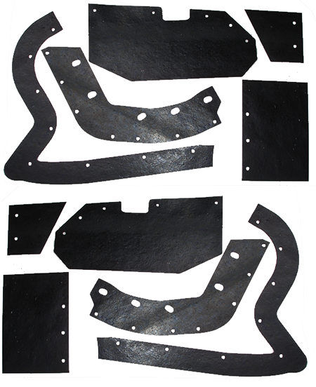 Rubber The Right Way - A Arm / Inner Fender Dust Shield Kit