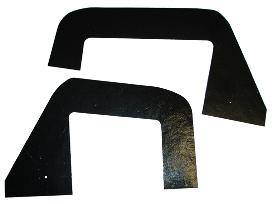 Rubber The Right Way - Splash Apron / A Arm Dust Shield Kit