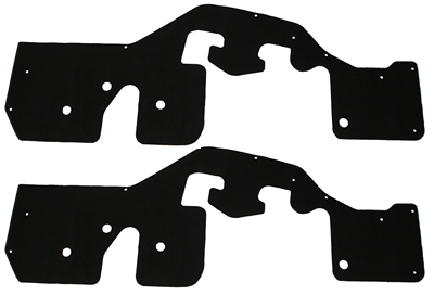 Rubber The Right Way - Splash Apron / A Arm Dust Shield Kit