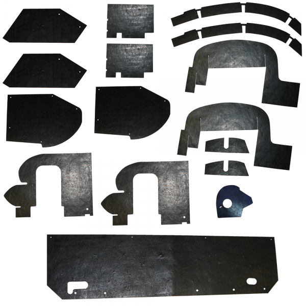 Rubber The Right Way - Splash Apron / A Arm Dust Shield Kit