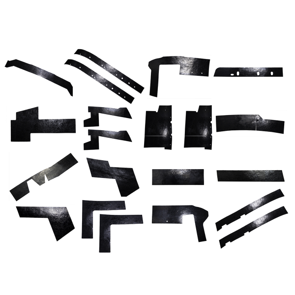 Rubber The Right Way - Inner Fender Splash Apron / Dust Shield Kit