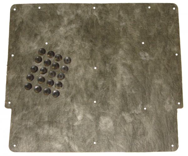 Rubber The Right Way - Hood Insulation Kit - Without Cowl Induction