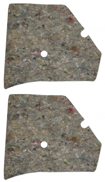 Rubber The Right Way - Kick Panel Insulation Kit