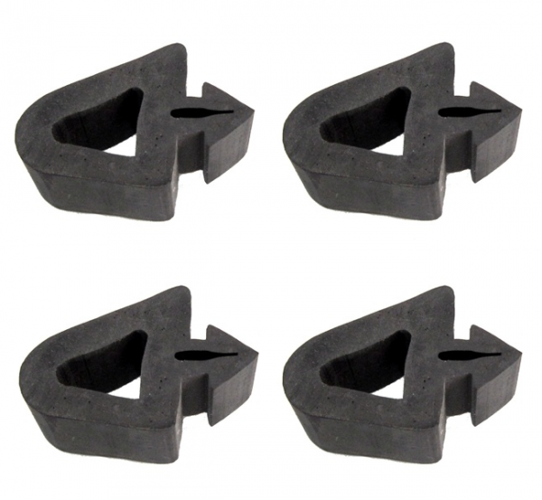 Rubber The Right Way - Hood to Fender Bumper - 4 pc.