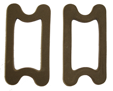 Rubber The Right Way - License Plate Light Gasket