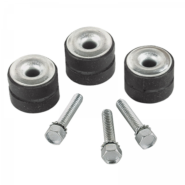 Rubber The Right Way - Windshield Wiper Motor Mounting Hardware Kit