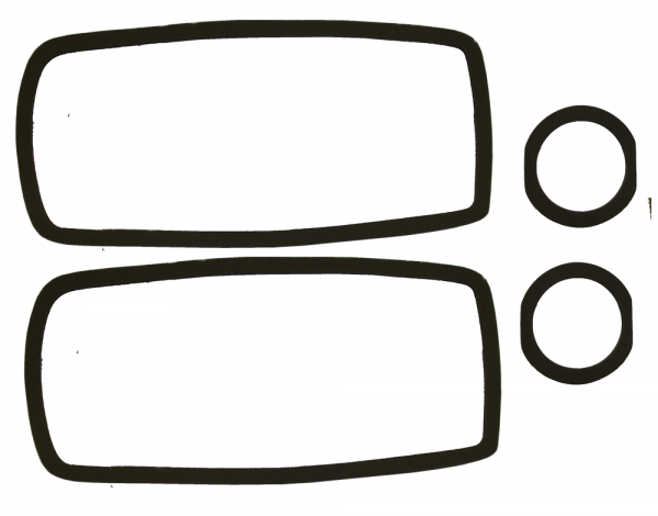 Rubber The Right Way - Taillight Lens Gasket Kit - In Bumper