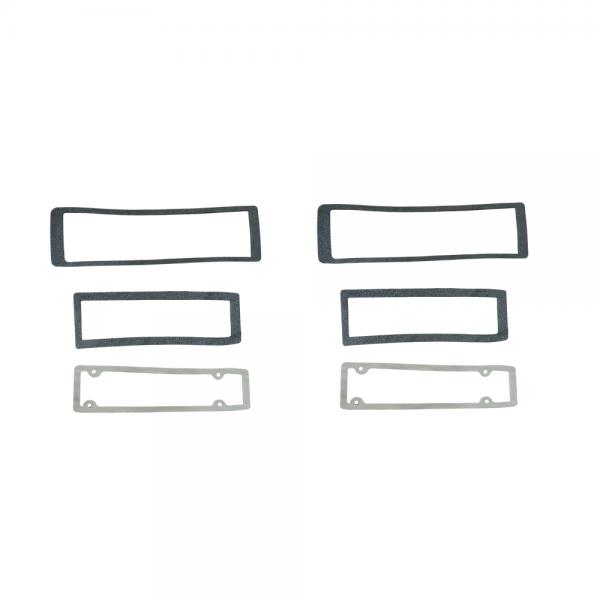 Rubber The Right Way - Taillight Lens & Housing Gasket Kit - 6 Piece