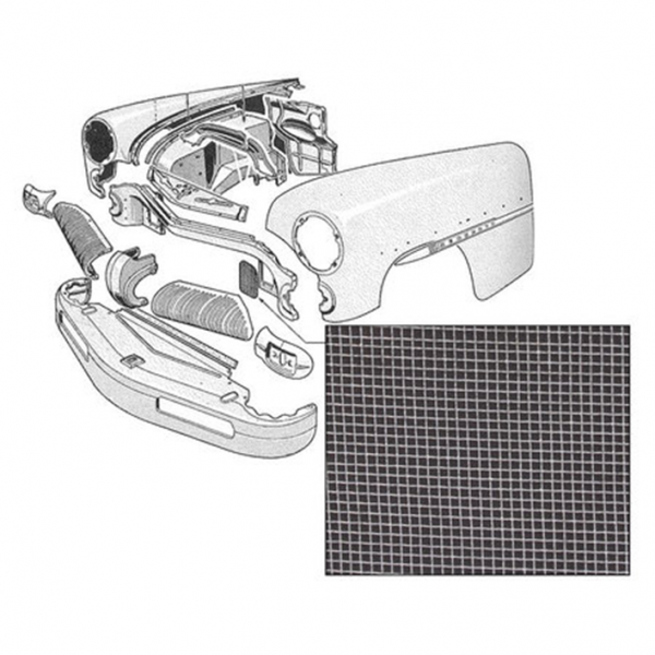 Rubber The Right Way - Fresh Air Duct Ventilating Screen