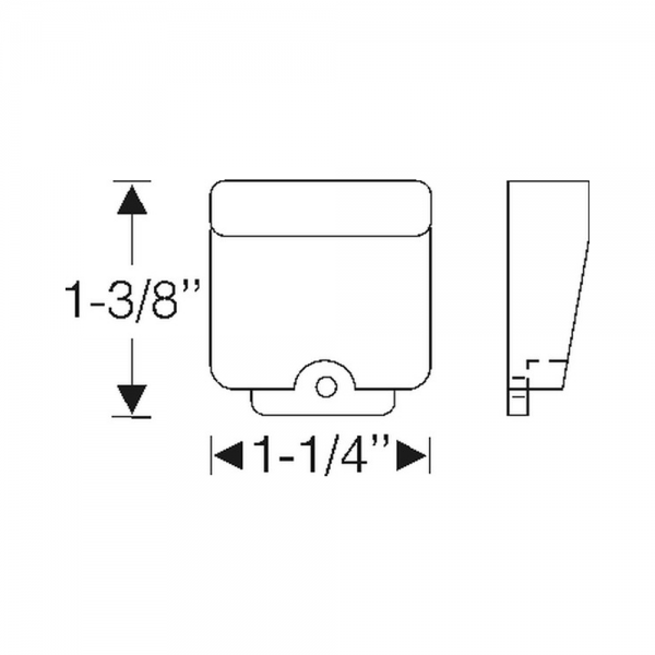 Rubber The Right Way - Bumper - Quarter Window At Lock Pillar