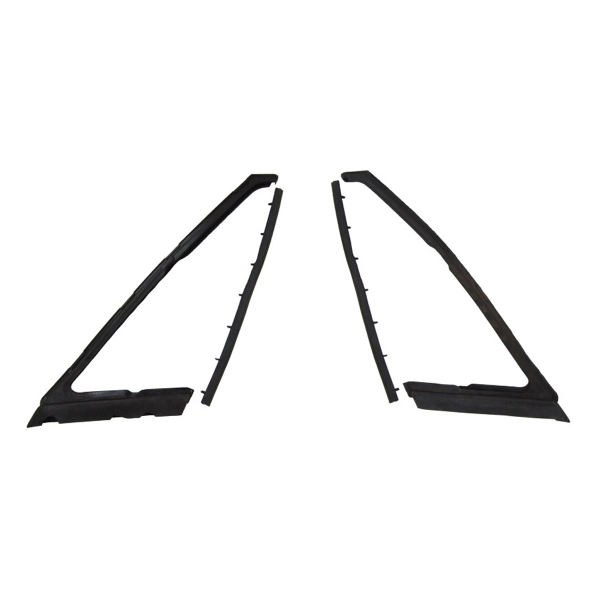 Rubber The Right Way - Front Door Vent Window Seal Kit - 4 Piece