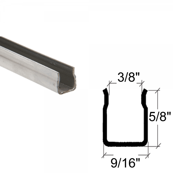 Rubber The Right Way - Window Sash Channel - 4' Strip