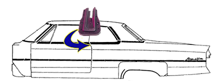 Rubber The Right Way - Lock Pillar Filler - Front Door