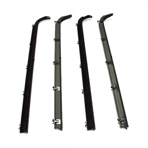 Rubber The Right Way - Beltline Weatherstrip - Complete 4 Piece Kit - Pre-Cut & Formed As Original