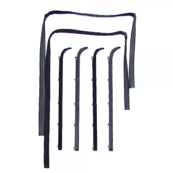 Rubber The Right Way - Windowfelt  / Beltline & Window Run Channel Kit - 6 pc.
