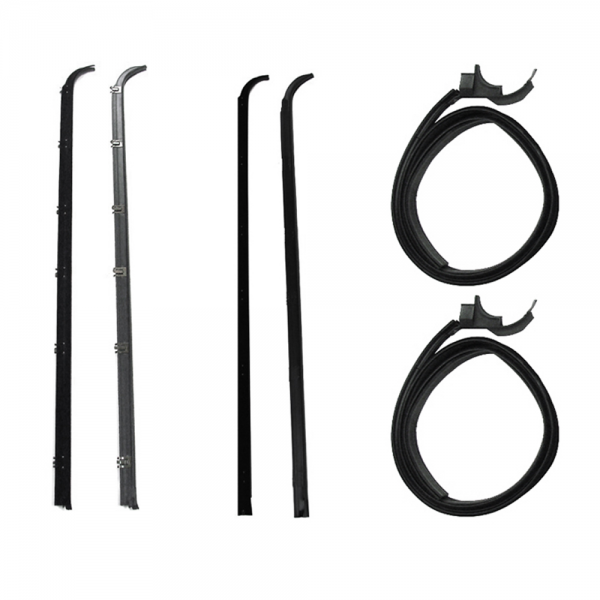 Rubber The Right Way - Windowfelt  / Beltline & Window Run Channel Kit - 6 pc.