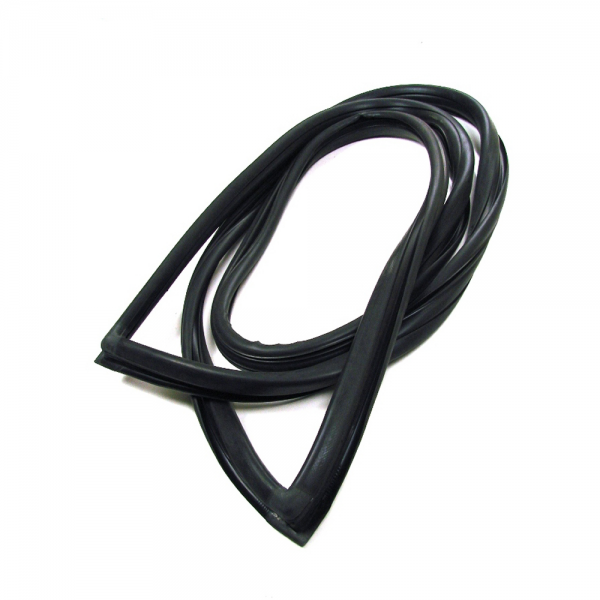 Rubber The Right Way - Rear Window Seal - Large Window With Groove For Trim