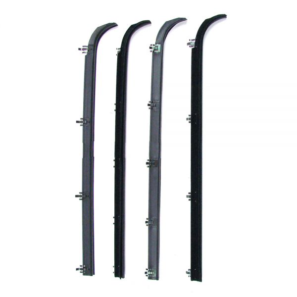 Rubber The Right Way - Beltline Weatherstrip - Front Door Inner & Outer