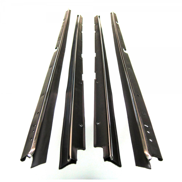 Rubber The Right Way - Windowfelt  -  4 Piece Kit For Doors - Pre-Cut & Formed As Original