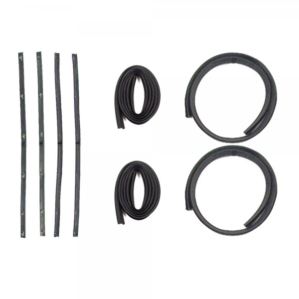 Rubber The Right Way - Window Run Channel & Beltline Kit - 8 pc.