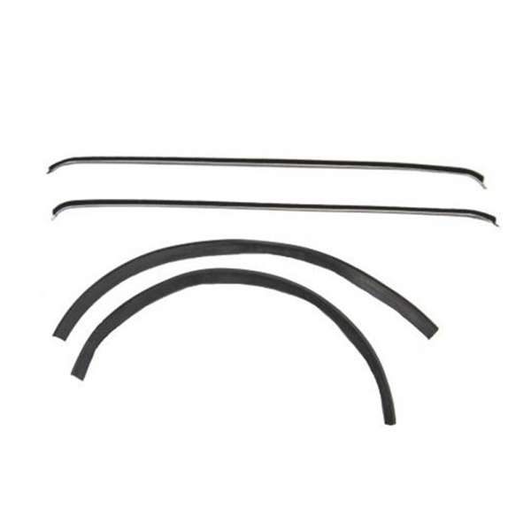 Rubber The Right Way - Beltline Weatherstrip - 4 Piece Kit