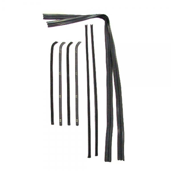 Rubber The Right Way - Deluxe Window Beltline & Channel Kit - Black Bead