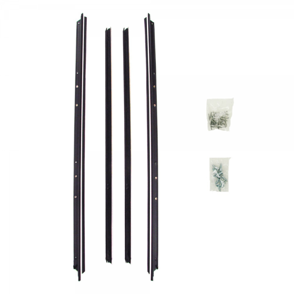 Rubber The Right Way - Beltline Weatherstrip - Front Door Kit