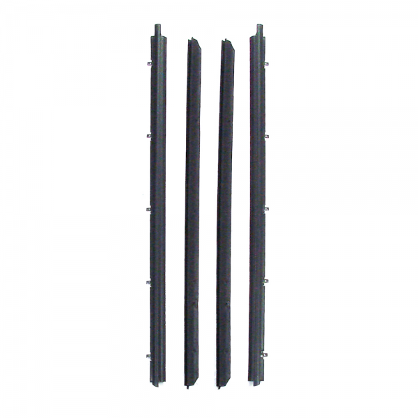 Rubber The Right Way - Window Beltline Weatherstrip Kit - Front Door - 4 Pc.