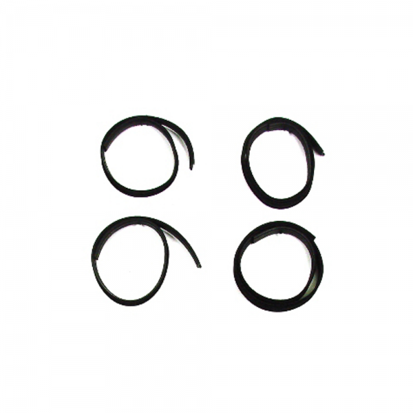 Rubber The Right Way - Door Glass Run Channel Kit - For Front / Top / Back of Door Glass