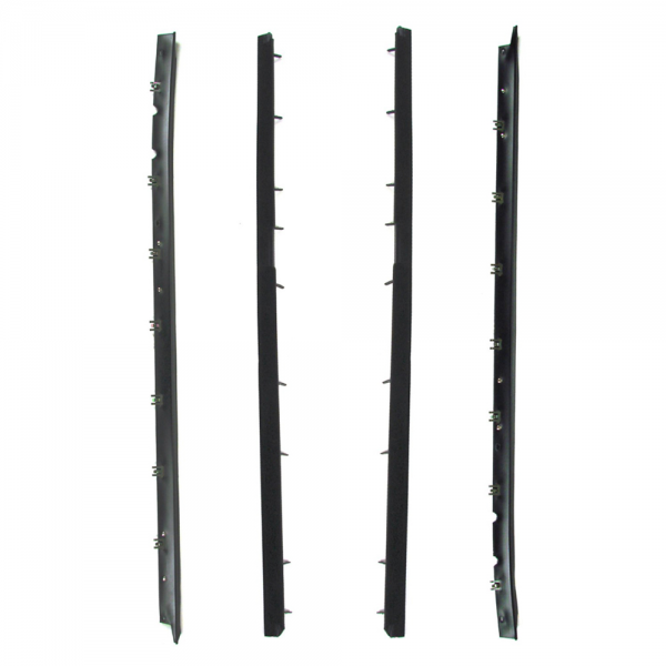 Rubber The Right Way - Beltline Weatherstrip Kit - 4 Piece Inner & Outer