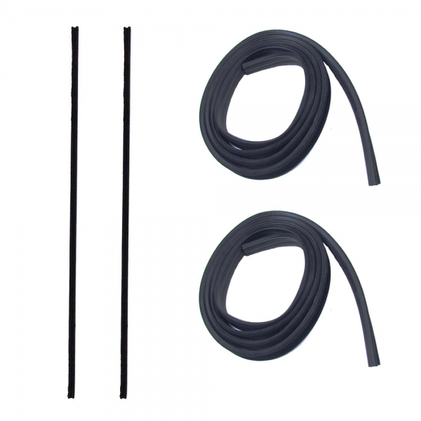 Rubber The Right Way - Glass Run Channel Kit - For Front or Rear Doors - 4 pc.
