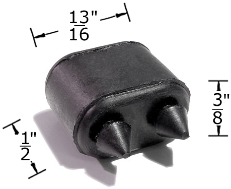 Rubber The Right Way - Door Bumper