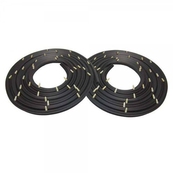 Rubber The Right Way - Door Seal Kit - Front or Rear** (2nd Type With Clips)