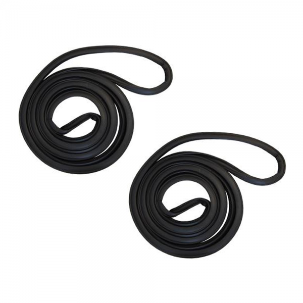 Rubber The Right Way - Door Seal Kit - Front (1st Type - Glue On / No Clips)