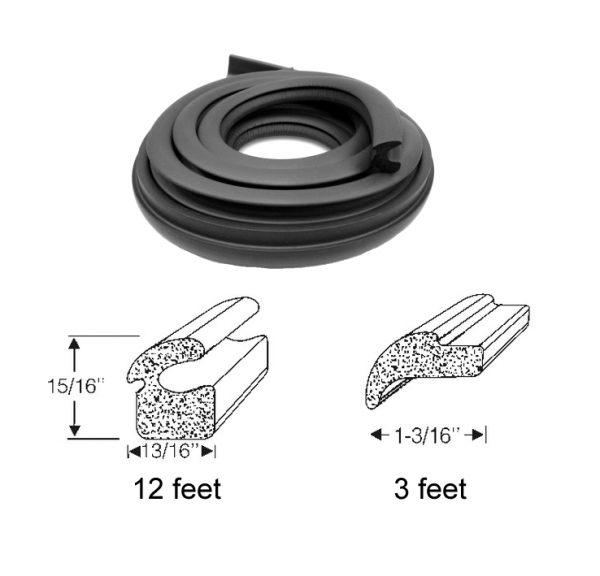 Rubber The Right Way - Trunk Seal Kit