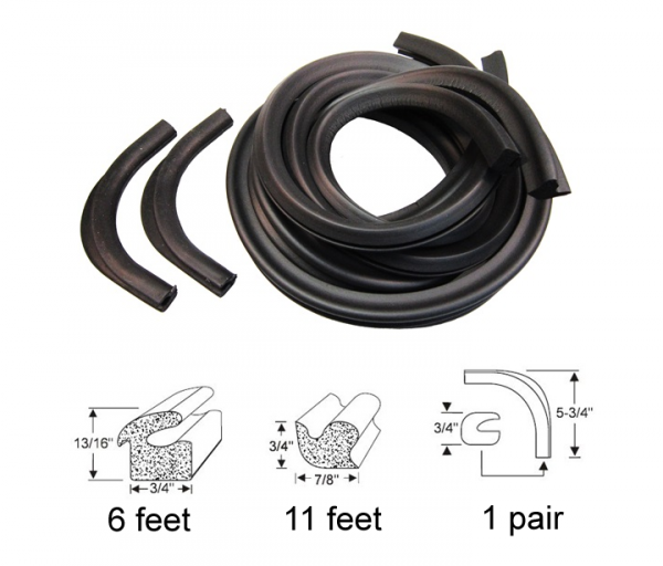 Rubber The Right Way - Trunk Seal Kit