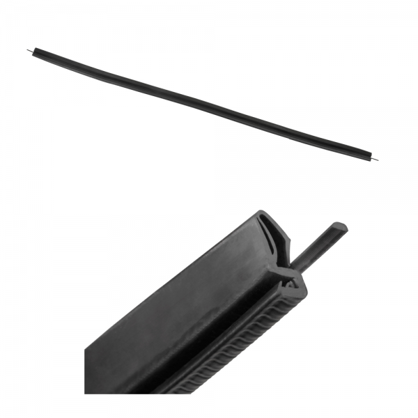 Rubber The Right Way - Upper Rear Gate Seal - On Body