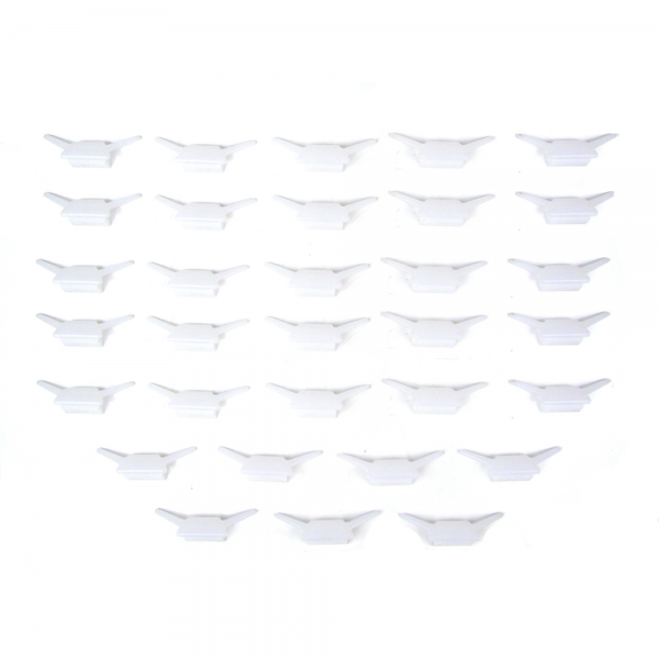 Rubber The Right Way - Windshield Molding Clip Kit - 32 Piece