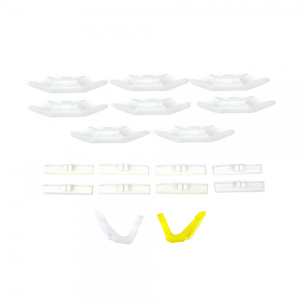 Rubber The Right Way - Windshield Trim / Molding Clip Kit - 18 pc.