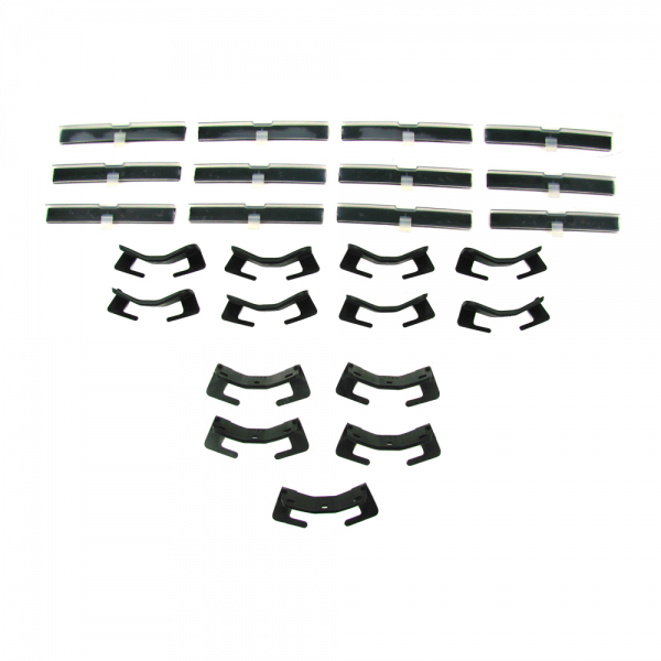 Rubber The Right Way - Windshield Trim / Molding Clip Kit - 25 pc.