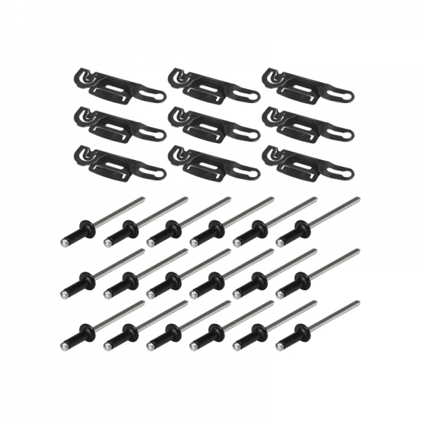 Rubber The Right Way - Windshield Lower Molding Clip Kit