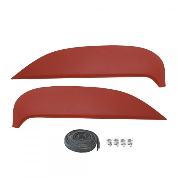 Rubber The Right Way - Fender Skirt Kit - Includes Skirts,  Hardware & Seals